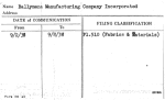 Ballymena Manufacturing Company Incorporated