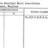 Baltimore Municipal Music Association