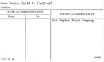 Banks, David C. (Auditor)