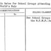 Bargain Rates for School Groups Attending the New York World's Fair