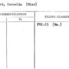Barnard, Cornelia (Miss)