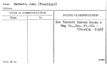 Barnett, John (President)