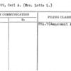 Barrett, Carl A. (Mrs. Lotta L.)