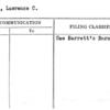 Barrett, Lawrence C.