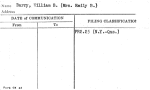 Barry, William B. (Mrs. Emily B.)