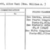 Bartlett, Alice Hunt (Mrs. William A.)