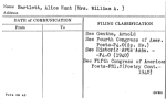 Bartlett, Alice Hunt (Mrs. William A.)