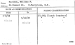 Bastick, William F.