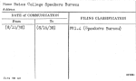 Bates College Speakers Bureau