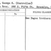 Batt, George K. (Controller)