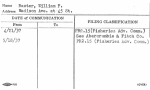Baxter, William F.