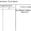 Bayside Girls' Field Music