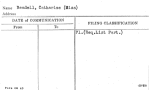 Beadell, Catharine (Miss)