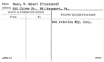 Beal, W. Hubert (President)