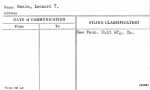 Beale, Leonard T.