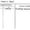 Beam, Gladys G. (Miss)
