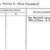 Beard, Charles E. (Vice President)
