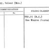 Beasley, Roland (Mrs.)