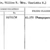 Beattie, William E. (Mrs. Charlotte B.)