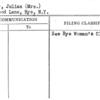Beaty, Julian (Mrs.)