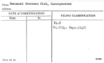 Beaumont Overseas Club, Incorporated