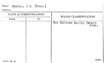 Becker, J S. (Pres.)