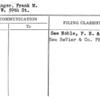 Bedinger, Frank M.
