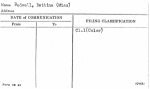 Bedwell, Bettina (Miss)