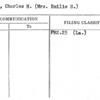 Behre, Charles H. (Mrs. Emilie S.)