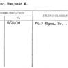 Belcher, Benjamin M.