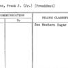 Belcher, Frank J. (Jr.) (President)