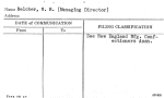 Belcher, W.H. (Managing Director)