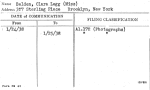 Belden, Clara Legg (Miss)