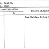 Belden, Paul B.
