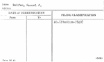 Belfer, Samuel J.