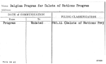 Belgium Program for Salute of Nations Program