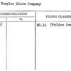 Bell Burglar Alarm Company