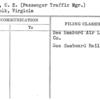 Bell, C.E. (Passenger Traffic Mgr.)