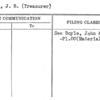 Bell, J.B. (Treasurer)
