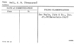 Bell, J.B. (Treasurer)