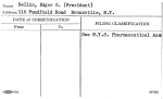 Bellis, Edgar S. (President)