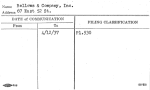 Bellows & Company, Inc.