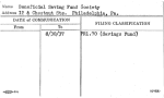 Beneficial Saving Fund Society,