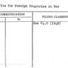 Benefits for Foreign Countries at war,