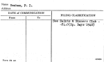 Benham, F.D.