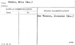 Benham, Miles (Mrs.)