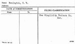 Benington, H.H.