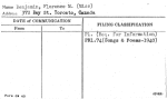 Benjamin, Florence M. (Miss)