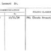 Benner, Leonard Jr.