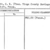 Bennett, C.E. (Pres. Tioga County Savings & Trust Company)